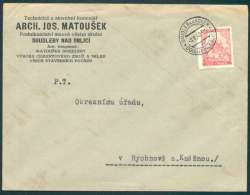 BuM0258 - Böhmen Und Mähren (1942) Daudleb An Der Adler - Doudleby Nad Orlici (letter) Tariff: 1,20K - Brieven En Documenten