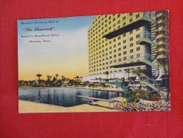 Texas > Houston  The Shamrock Hotel    1952 Cancel  Ref 1179 - Houston