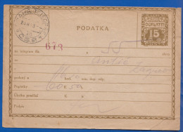 Tschechien; Doplatit Taxe; Stempel Praha Telegraf - Postales