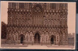 Lichfield - Cathedral - West Front - Andere & Zonder Classificatie