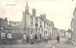 J 30  / DPT  77  CPA Allemande LE CHATELET GENS DEVANT HORLOGERIE TIRQUIN - Le Chatelet En Brie