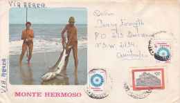 Argentina 1971 Cover Posted To Australia - Usati