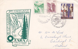 Yugoslavia 1966 Cover Sent To Australia - Oblitérés