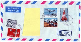 Chypre Lettre En Recommander 1976 Pour La France Cachet Europa - Covers & Documents