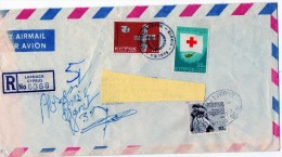 Chypre Lettre En Recommander  1975  Pour La France - Storia Postale