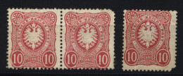 D.R.Nr.33-Paar Ohne Gummi,Einzelwert Mit Gummi  (5670) - Unused Stamps