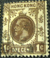 Hong Kong 1912 King George V 1c - Used - Usados