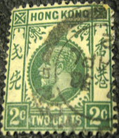 Hong Kong 1912 King George V 2c - Used - Gebruikt