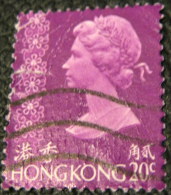 Hong Kong 1973 Queen Elizabeth II 20c - Used - Oblitérés