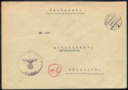 BuM0140 - Böhmen Und Mähren (1944) Friedeck 2 (letter) Tariff: Feldpost (exempt From Postage!) - Lettres & Documents