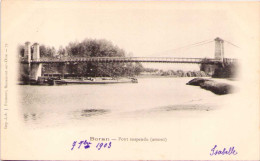 BORAN - Pont Suspendu (amont) - Boran-sur-Oise