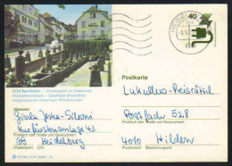6124 - BEERFELDEN - BRD - ODENWALD / 1976  GANZSACHE - BILDPOSTKARTE (ref E331) - Postales Ilustrados - Usados