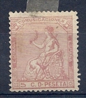 140011105  ESPAÑA  EDIFIL  Nº  132  */MH - Neufs