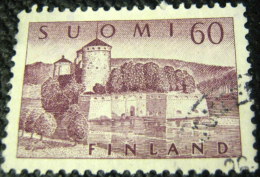 Finland 1957 Olavin Castle 60M - Used - Oblitérés