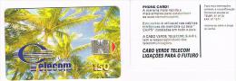 CAPO VERDE  (CAPE VERDE)   -  TELECOM  (CHIP) - TREES           - USED -  RIF. 386 - Cape Verde