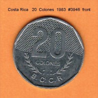 COSTA RICA   20  COLONES   1983   (KM # 216.1) - Costa Rica