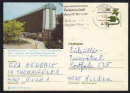 4902 - BAD SALZUFLEN  - TEUTOBURGERWALD / 1976  GANZSACHE - BILDPOSTKARTE (ref E353) - Cartes Postales Illustrées - Oblitérées