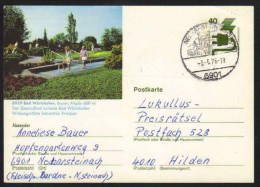 8939 - BAD WÖRISHOFEN - BRD - BAYERN / 1976  GANZSACHE - BILDPOSTKARTE (ref E347) - Geïllustreerde Postkaarten - Gebruikt