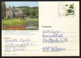 6427 - BAD SALZSCHLIRF  - BRD / 1976  GANZSACHE - BILDPOSTKARTE (ref E346) - Illustrated Postcards - Used