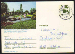 8939 - BAD WÖRISHOFEN  - BRD - BAYERN / 1976  GANZSACHE - BILDPOSTKARTE (ref E342) - Postales Ilustrados - Usados