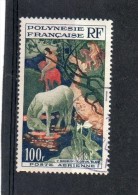 POLYNESIE FRANCAISE        100 F    Année1958    Y&T:PA 3   ( Oblitéré) - Usados