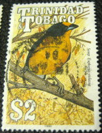 Trinidad And Tobago 1990 Semp Euphonia Violacea Bird $2 - Used - Trinidad & Tobago (1962-...)