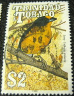 Trinidad And Tobago 1990 Semp Euphonia Violacea Bird $2 - Used - Trinidad Y Tobago (1962-...)