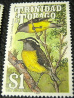 Trinidad And Tobago 1990 Bananaquit $1 - Used - Trinidad En Tobago (1962-...)