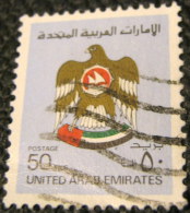 United Arab Emirates 1982 Arms 50F - Used - United Arab Emirates (General)