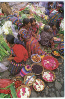 CPM    GUATEMALA    CHICHICASTENANGO     FEMMES VENDEUSES FRUITS LEGUMES AU MARCHE - Guatemala