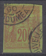 #58# COLONIES GENERALES N° 42 Oblitéré Nouméa (Nouvelle-Calédonie) - Sage