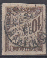 #58# COLONIES GENERALES TAXE N° 19 Oblitéré Petit-Bourg (Martinique) - Portomarken