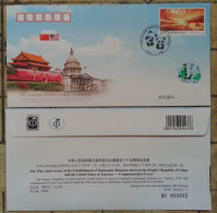 WJ2014-01 CHINA-USA Diplomatic COMM.COVER - Brieven En Documenten