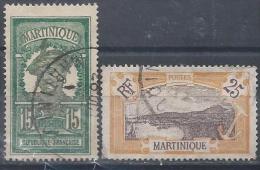 Martinique N° 95-96 Obl. - Usati