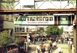 Metropolitana Sospesa Schwebebahn In Wuppertal (Germania) - Métro