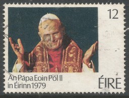 Ireland. 1979 Visit Of Pope John Paul II. 12p Used - Usati