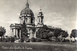 TORINO 1954 - LA BASILICA DI SUPERGA - C695 - Churches