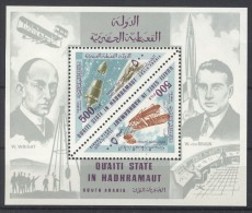 Aden Qu'ait - 1967 Aircraft And Missiles Block MNH__(TH-4566) - Aden (1854-1963)