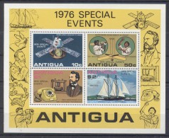 Antigua - 1976 Annual Events Block MNH__(TH-5867) - 1960-1981 Autonomie Interne
