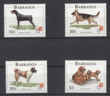 Barbados - 1997 Dog Breeds MNH__(TH-12139) - Barbades (1966-...)