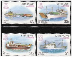 Kiribati - 1984 - Nuovo/new - Navi - Mi N. 439/42 - Maritime
