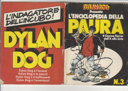 PO3756C# DYLAN DOG PRESENTA L'ENCICLOPEDIA DELLA PAURA N.3 Ed.Bonelli/CINEMA HORROR DALLA DALLA A ALLA ZETA - Dylan Dog