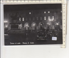 PO3949C# TORINO - PIAZZA S.CARLO - AUTO FIAT 1100  No VG - Lugares Y Plazas