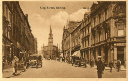 STIRLING (Ecosse) King Street Automobiles Animation - Stirlingshire