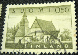 Finland 1963 Lammi Church 0.50MK - Used - Used Stamps