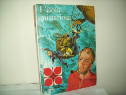 Collana Quadrifoglio (Ed. La Sorgente 1974)  L'Isola Misteriosa Di J. Verne - Azione E Avventura