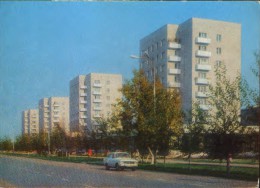 Kazakhstan-Postal Stationery Postcard 1979,unused -Tzelinograd - Avenue V.I.Lenin - 2/scans - Kazajstán