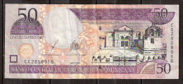 Billet De  50 Pesos De 2003 (2) - Dominikanische Rep.