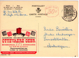 OUDENAARDE   , Cartolina Postale Pubblicitaria   * - Oudenaarde