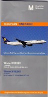 # MUNCHEN AIRPORT TIMETABLE WINTER 2010 Leaflet Aviation Flight Air  Horaire Flugplan Orario Indicateur Calendario - Timetables